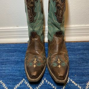 Arita Zealous Barnwood/Teal Boots